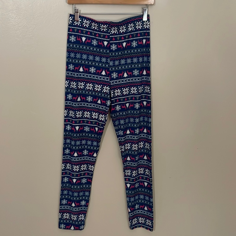 NWOT Mayfair Winter Print Leggings. XL